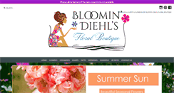 Desktop Screenshot of diehlflorist.com